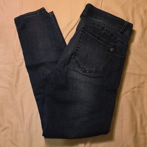 Democracy Women's Skinny Jeans - Dark Blue